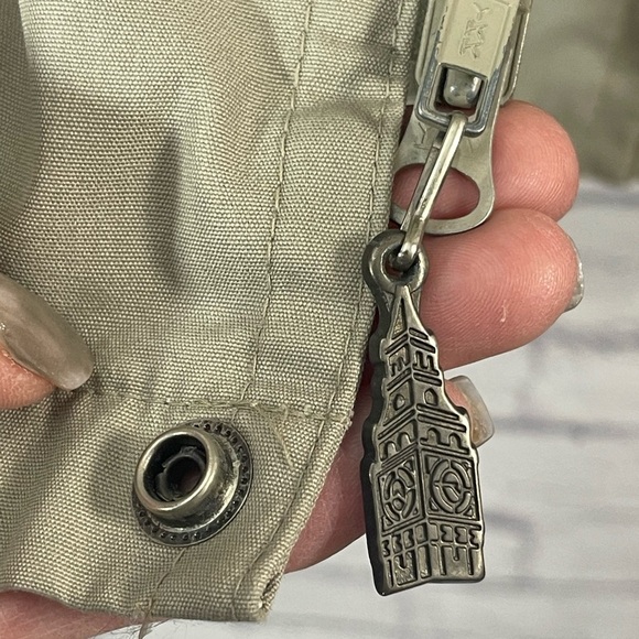 Tan Harrington Jacket Mens Zip Front Classic Style Outerwear Size Large - Picture 11 of 16